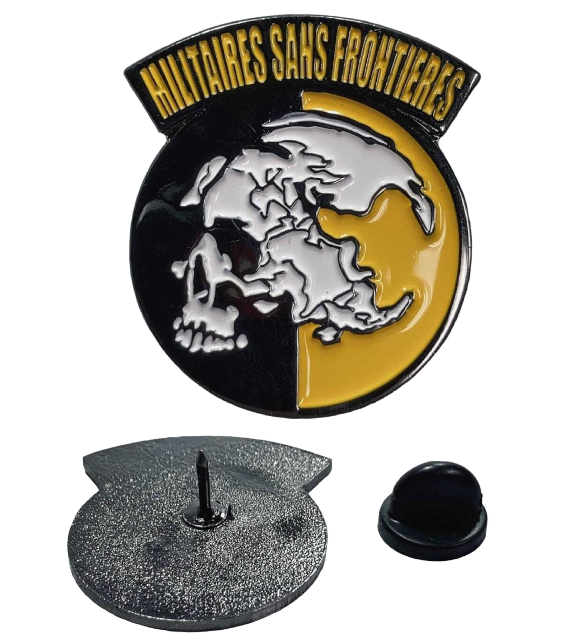 Amazon.co.jp: 「メタルギア MSF/国境なき軍隊 ピンバッジ」GHHY008